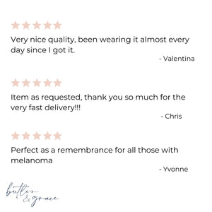 awareness pin for melanoma reviews uk
