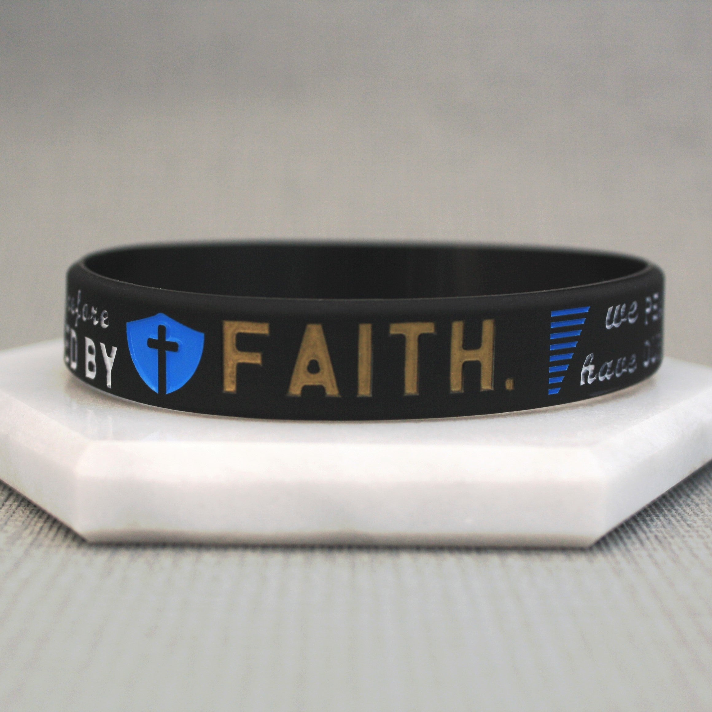 bible verse wristbands romans 5 1 faith