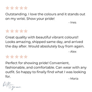 lgbt pride wristbands aromantic reviews uk
