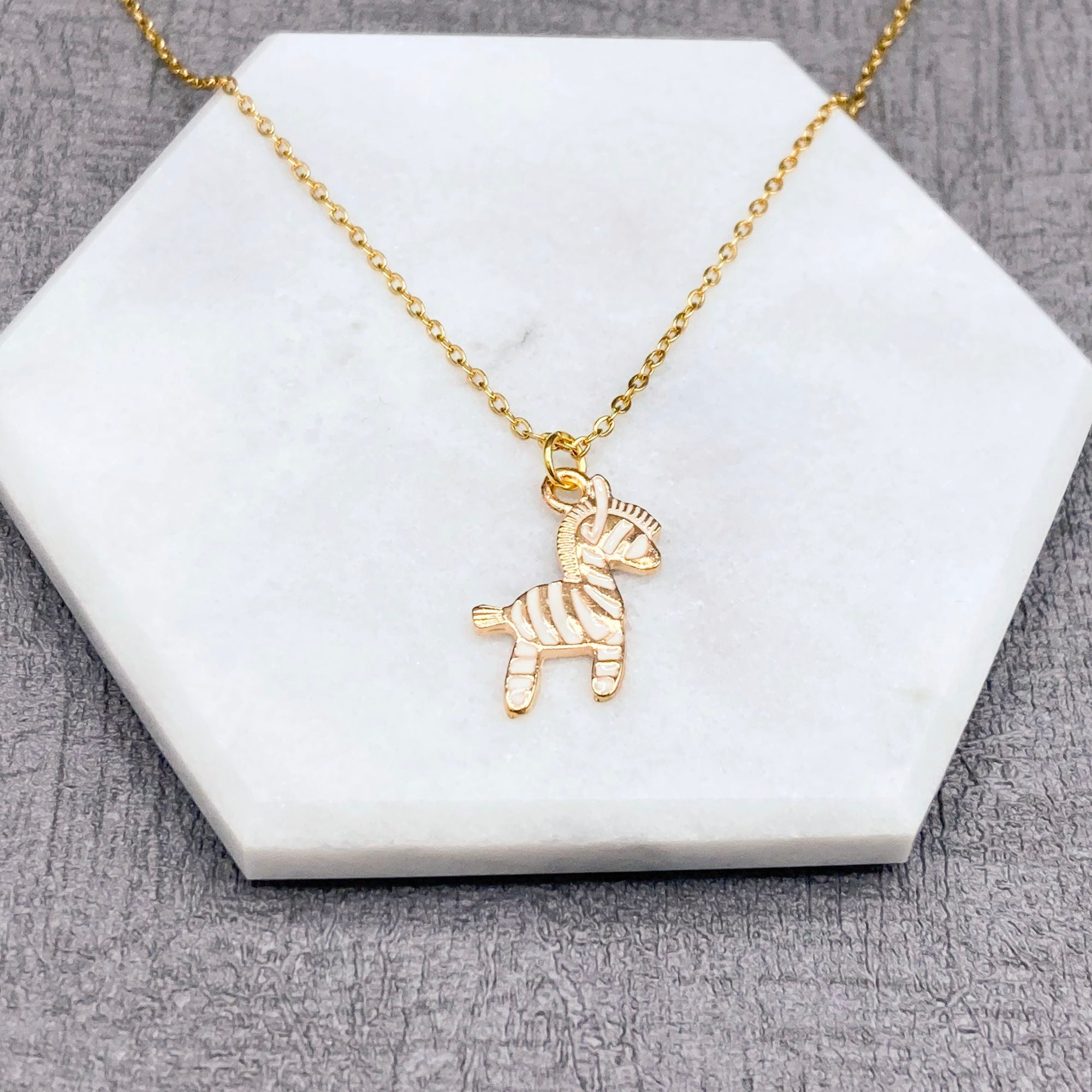 Zebra pendant on sale