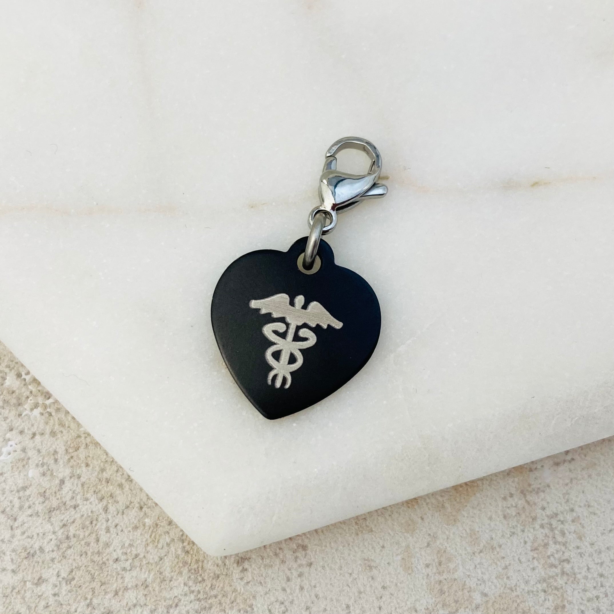 black-heart-charm-medical-alert