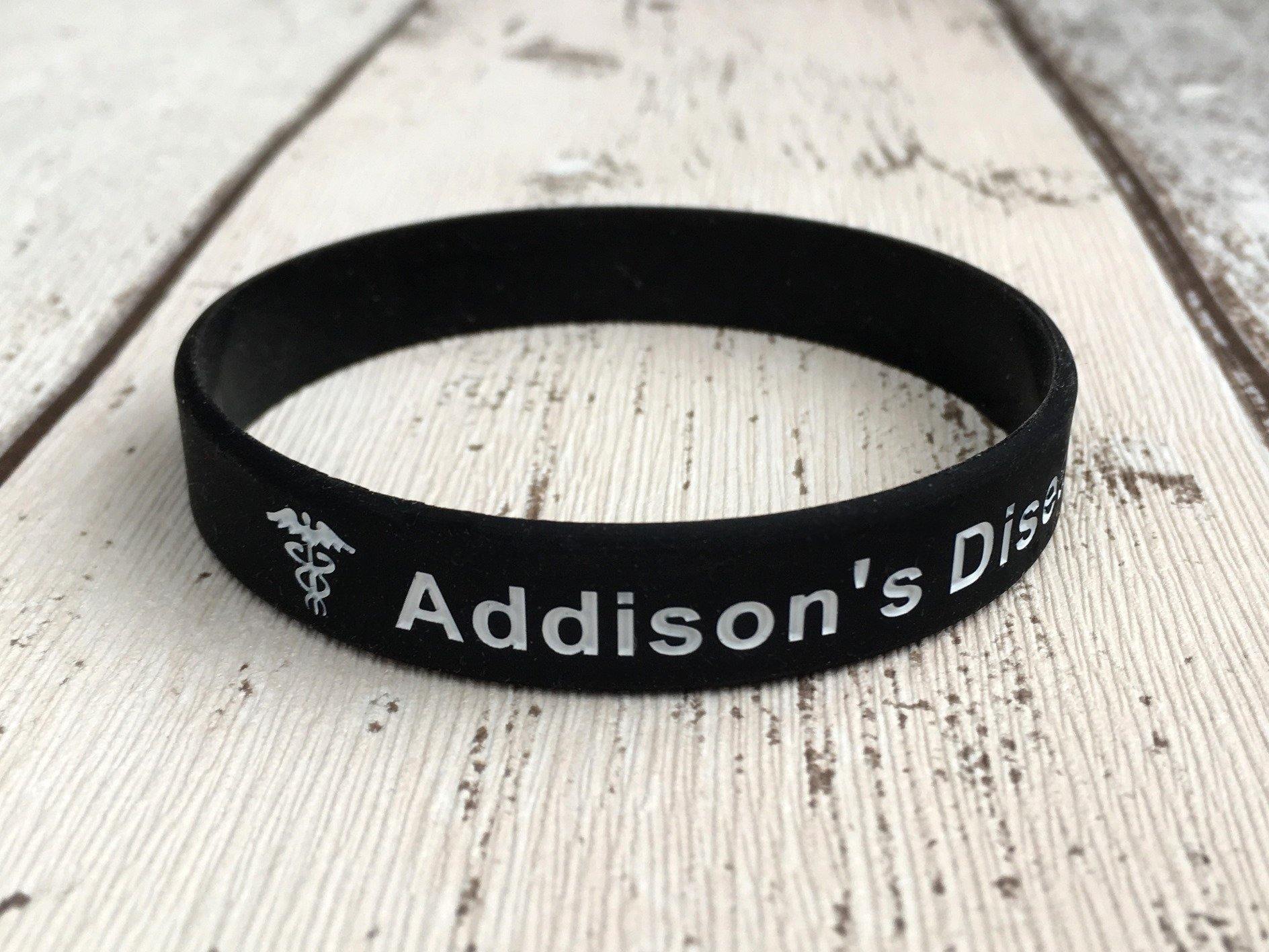 Medical alert jewellery for Addison's Disease
