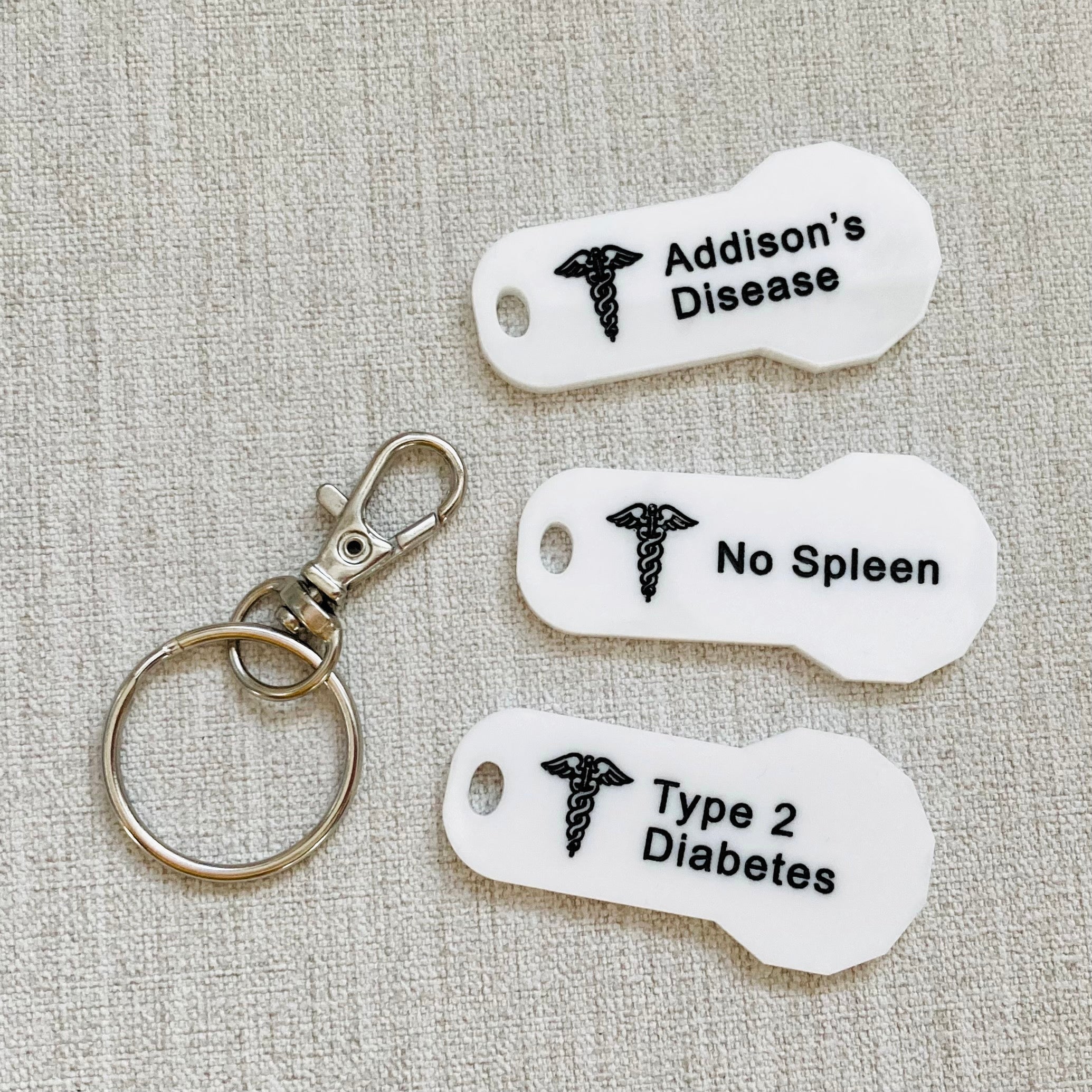 medical-alert-trolley-keychains-uk
