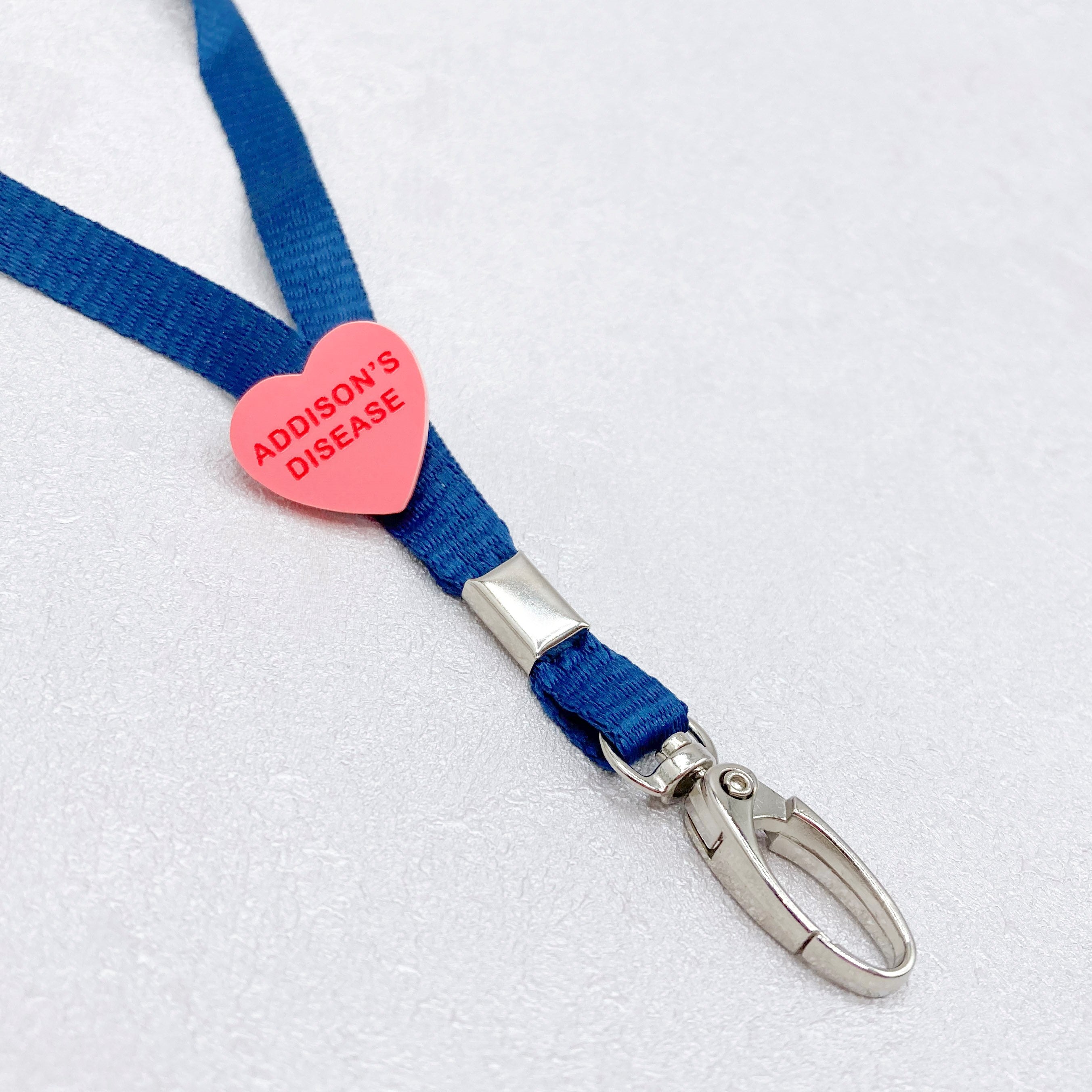 Addison's Disease Candy Heart Pin - Butler and Grace Ltd