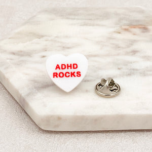 adhd rocks pin gift positive affirmation