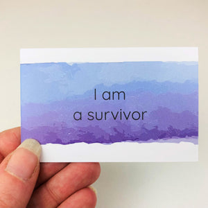 affirmation cards for mental health survivor