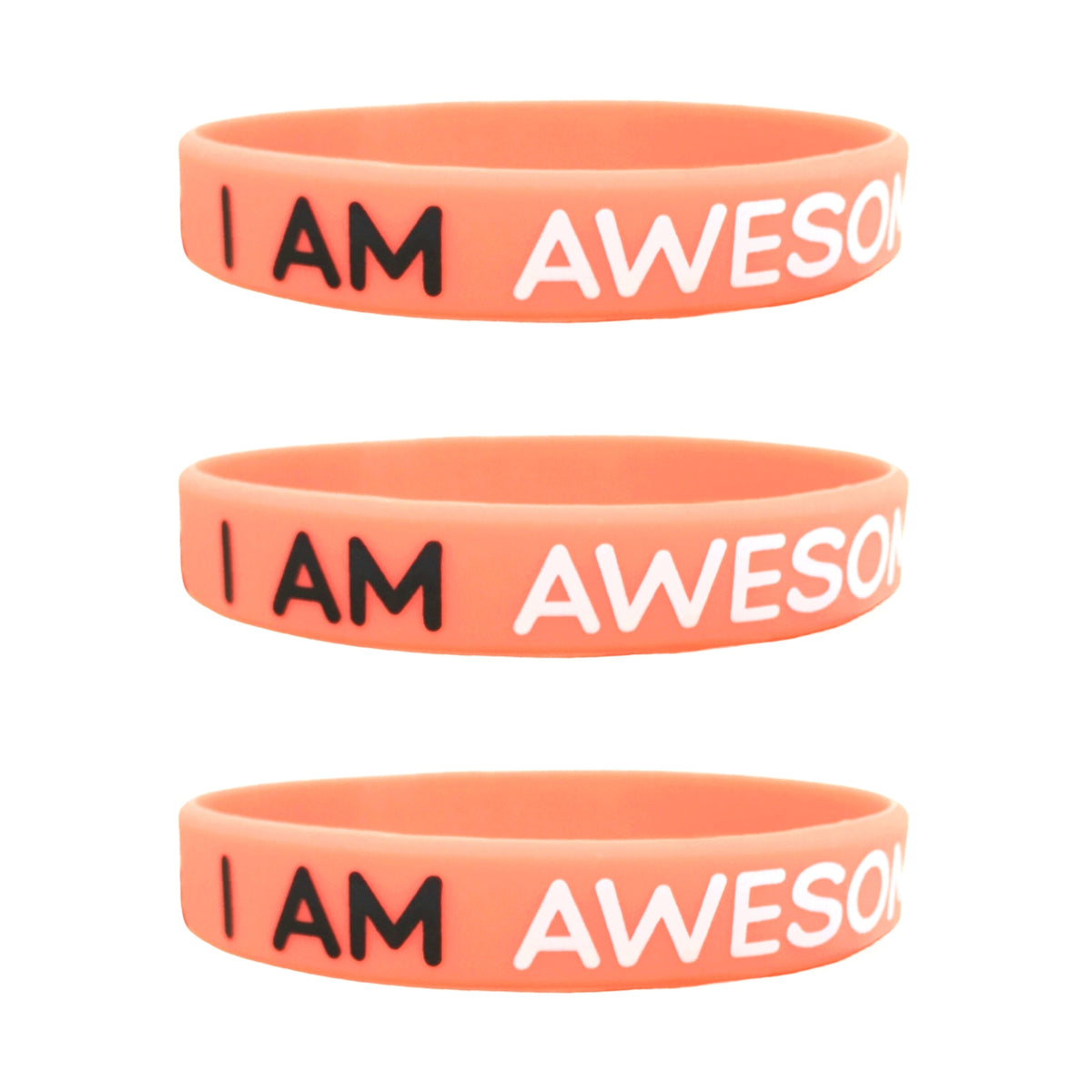 affirmation wristbands awesome set