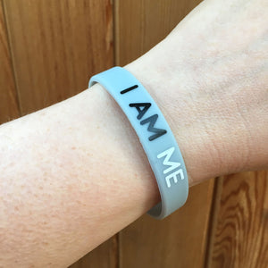 affirmation wristbands me silicone band