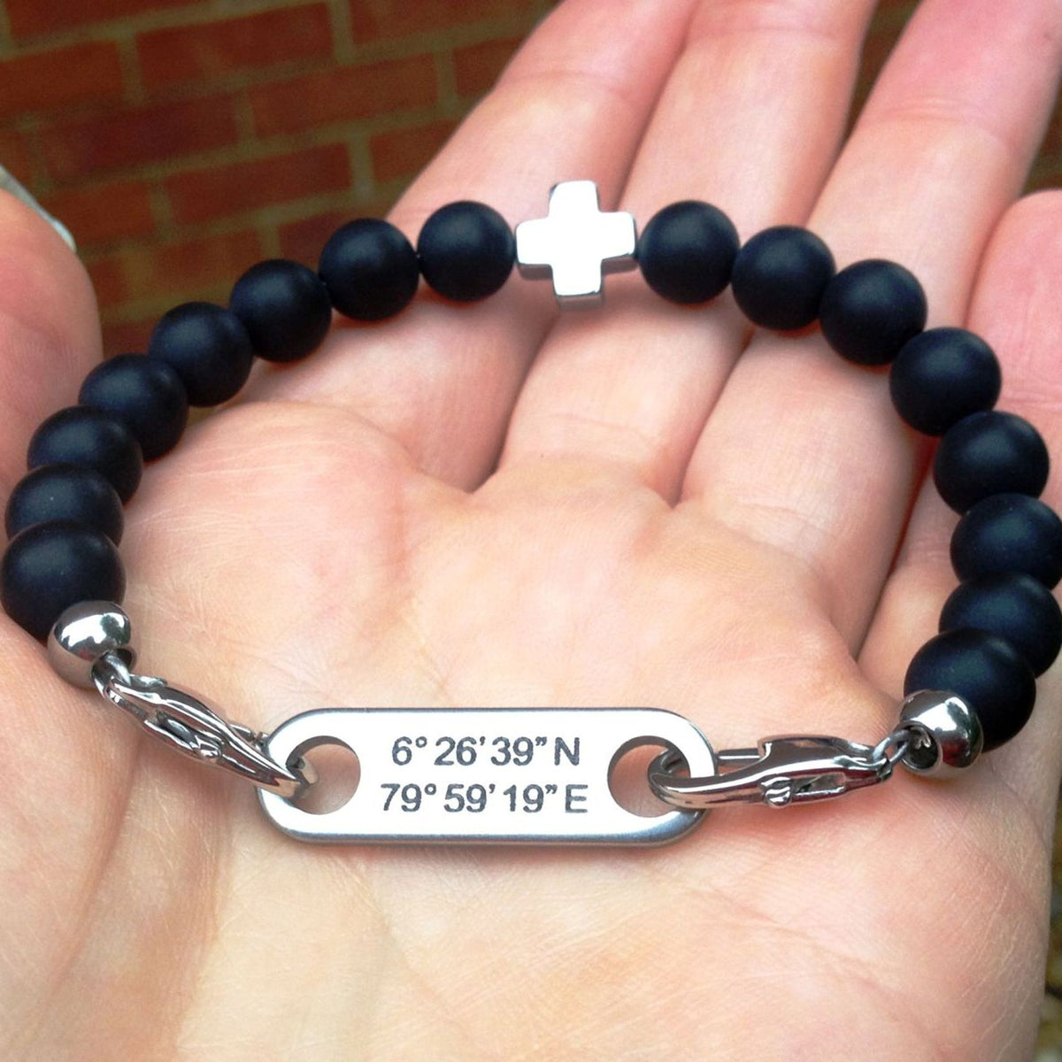 agate gps bracelet for men