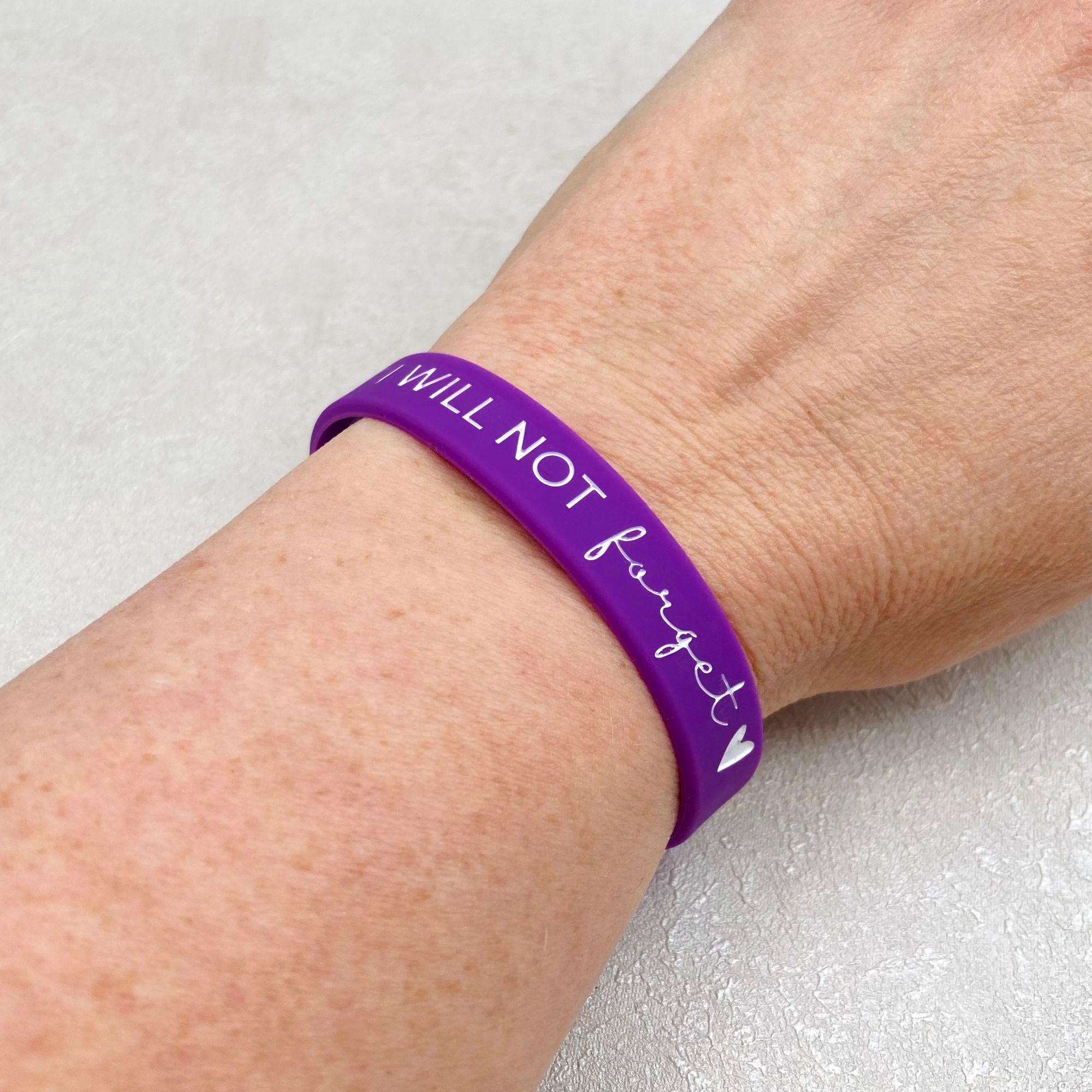 Alzheimer's Awareness Bangle Bracelet – Online Store