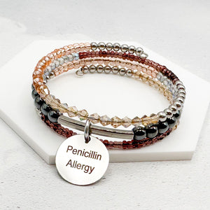 arthritis bracelet for women earth medical alert