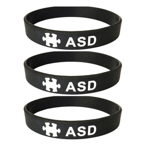 asd awareness wristband set