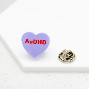 audhd awareness pin autism adhd present