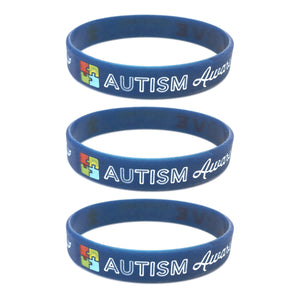 autism awareness bracelet set of 3