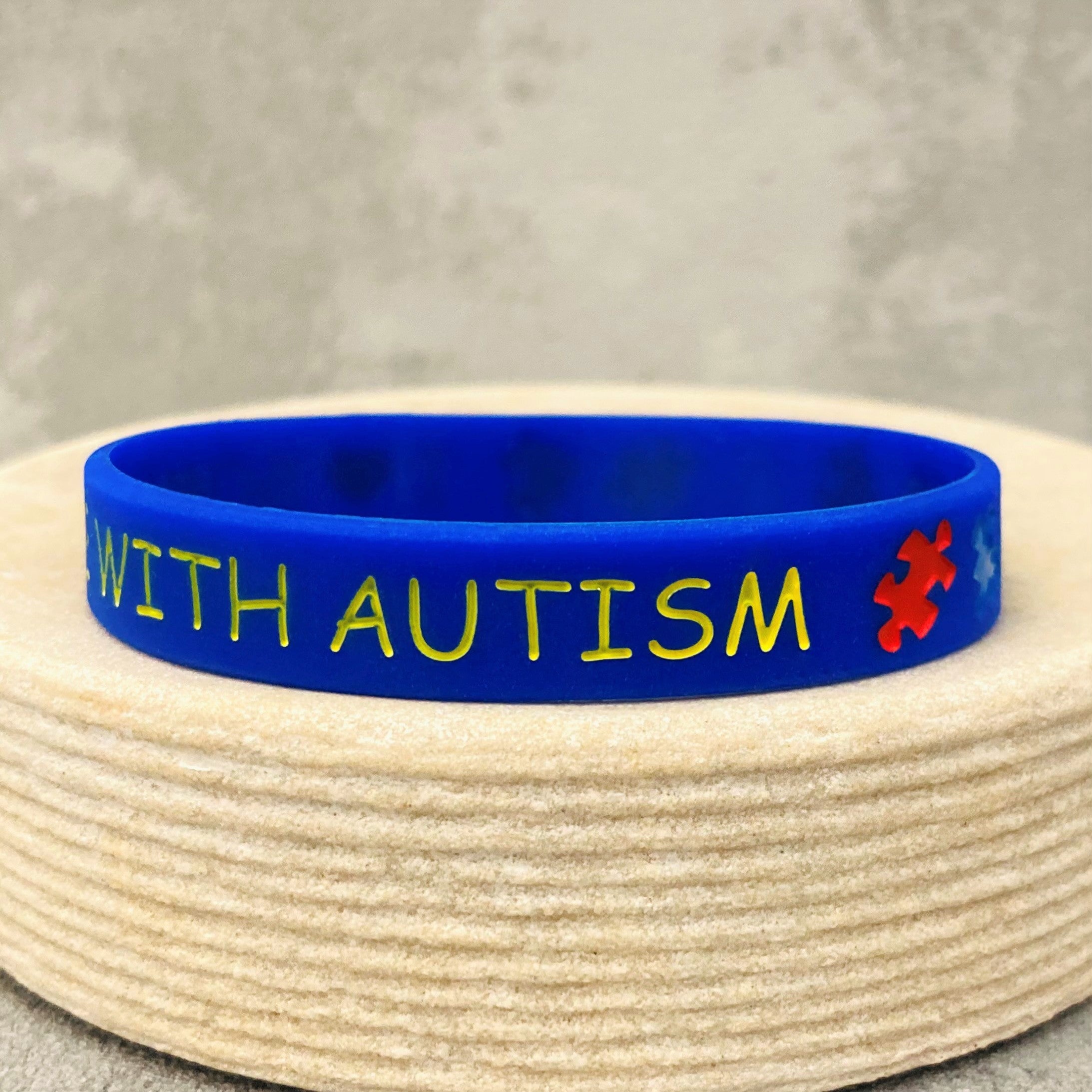 autistic awareness love wristband medical
