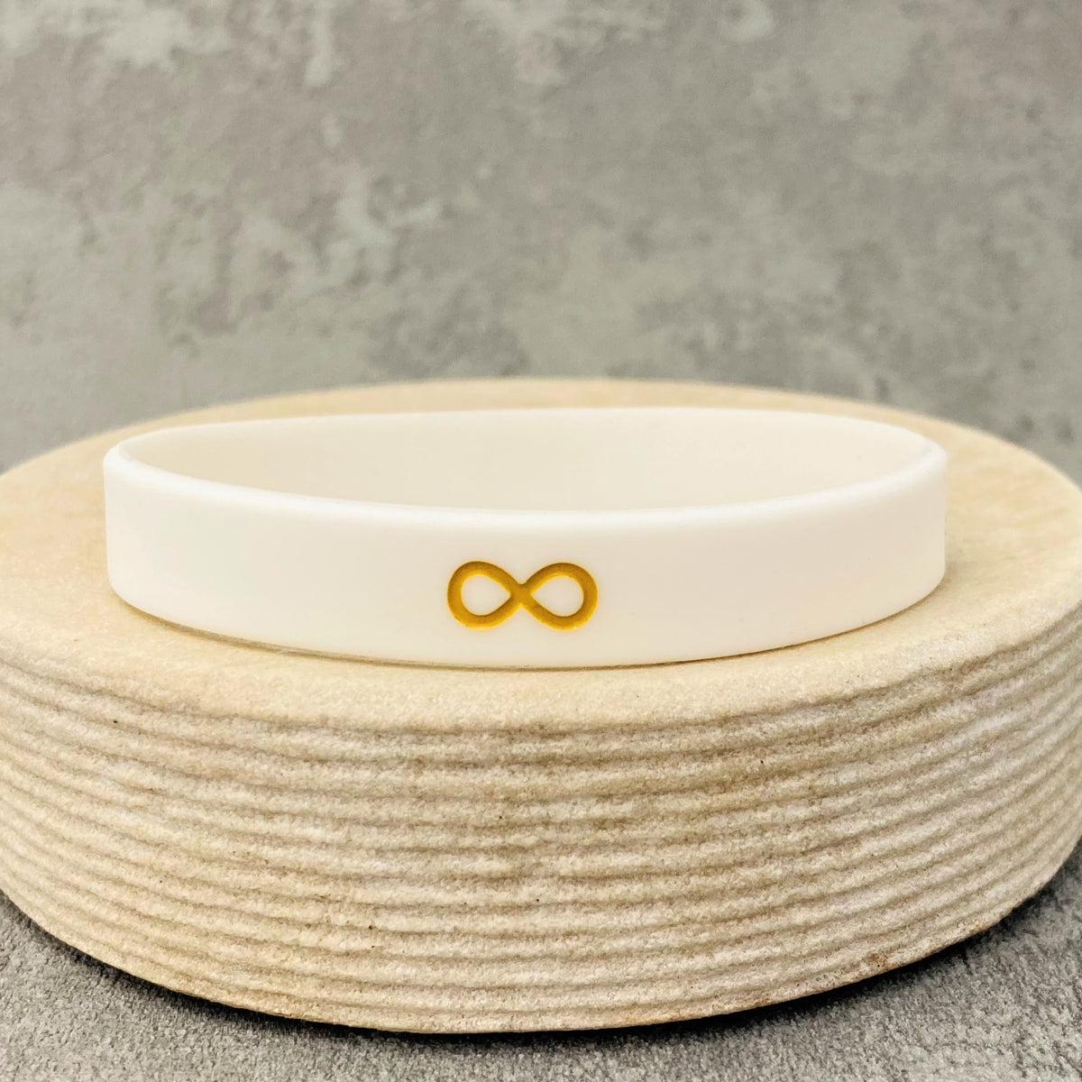 autistic gold infinity wristband awareness silicone