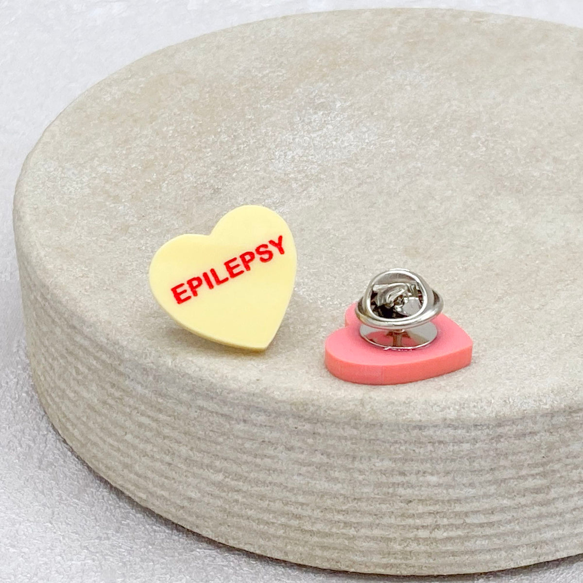 awareness pin for epilepsy handmade uk