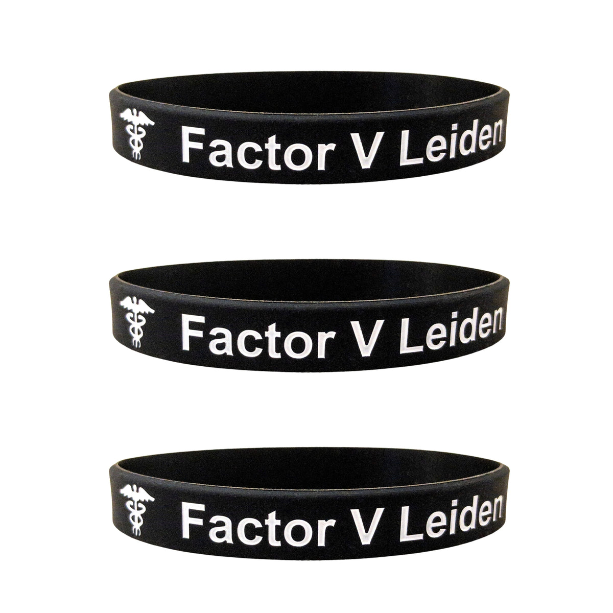 awareness wristband for blood clots set