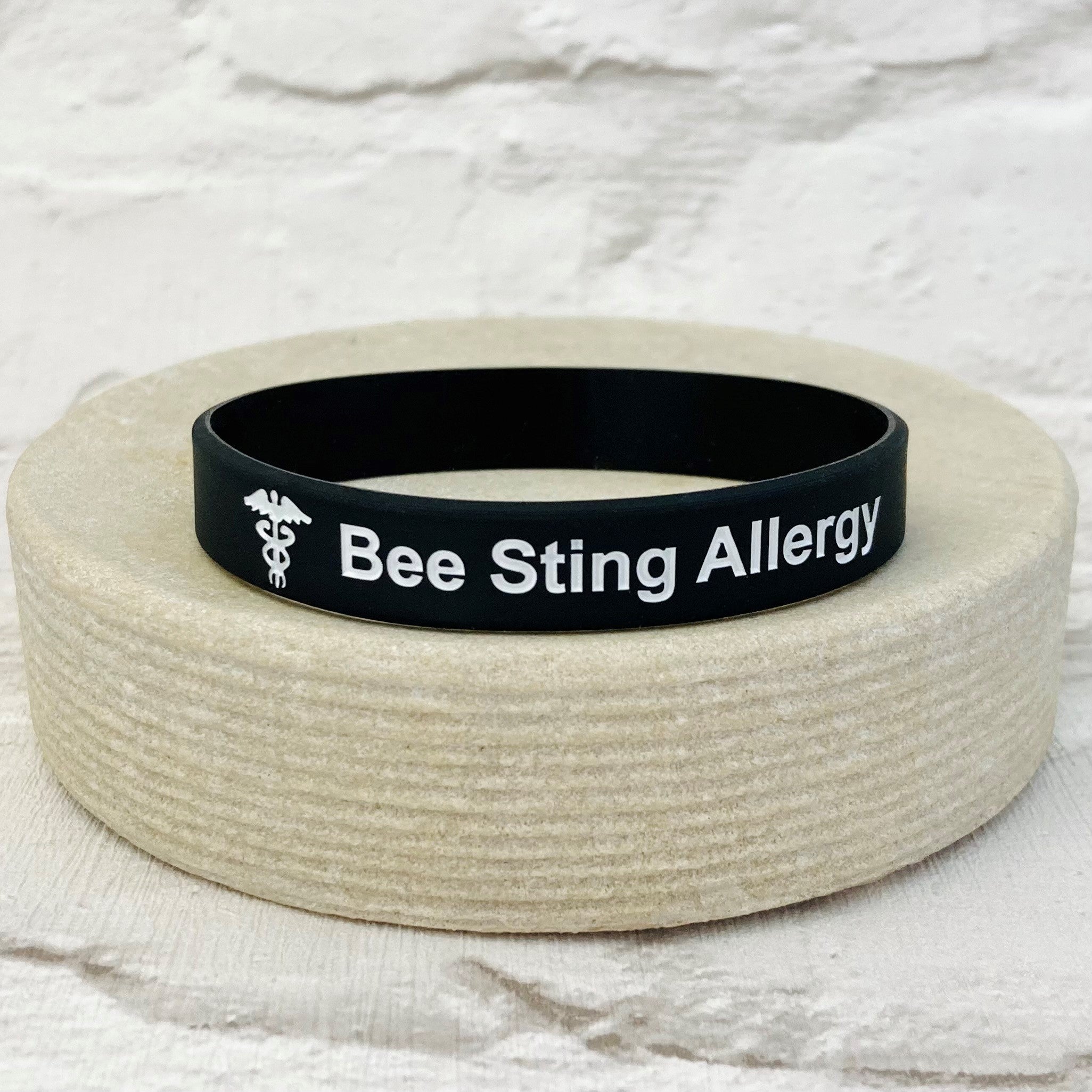bee sting allergy wristband medical id emergency