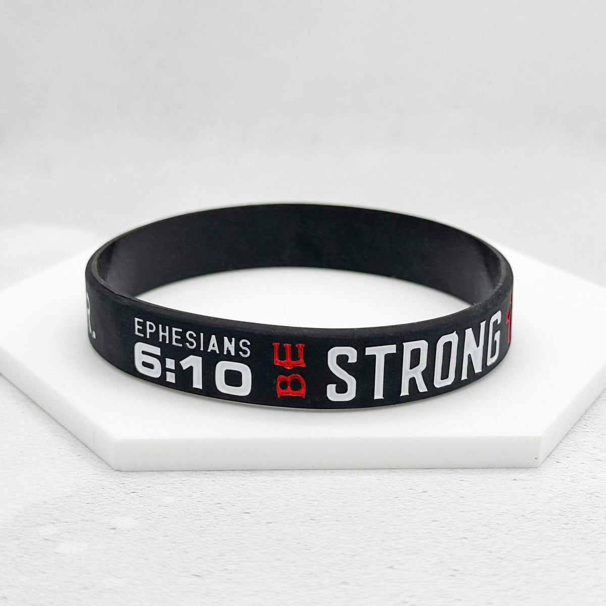 bible verse wristbands ephesians 6 10 bracelet uk