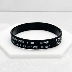 bible verse wristbands romans 12 2 religious gift