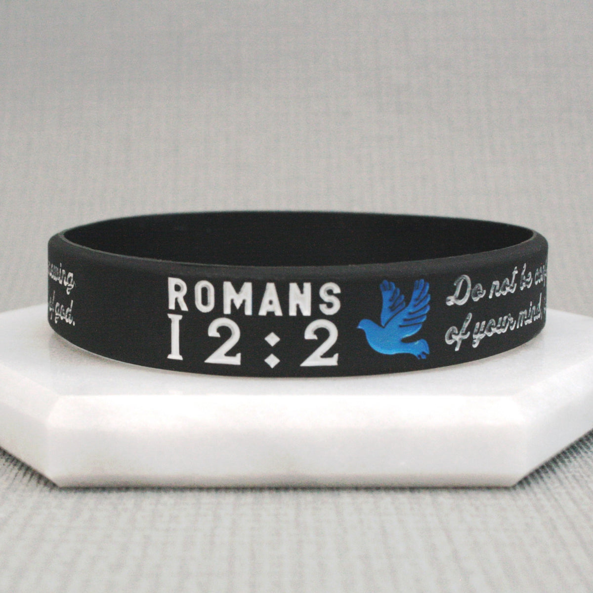 bible verse wristbands romans 12 2 religious