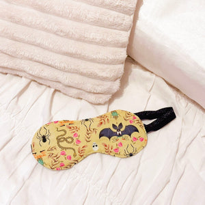 Sleep mask with Halloween design 