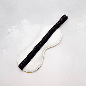 satin sleep mask with elastic band