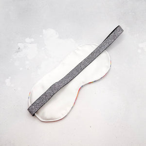 satin sleep mask with elastic band