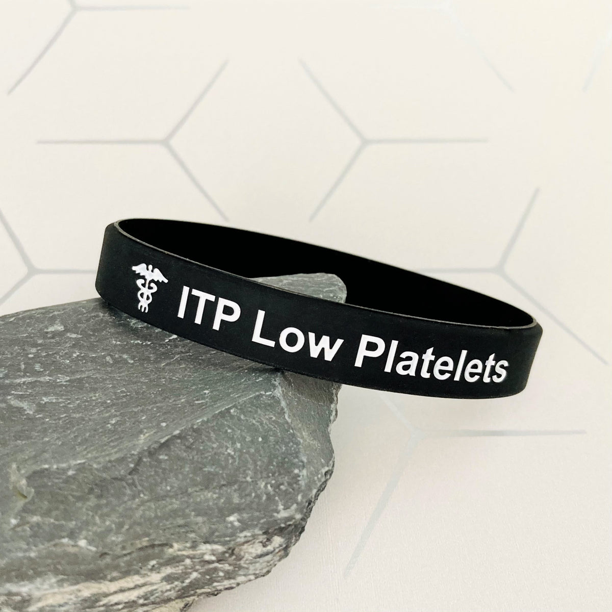 bleeding disorder wristband for low platelets blood