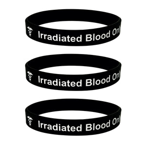 blood awareness wristband set