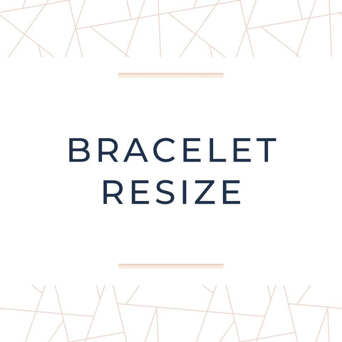 bracelet resize fee
