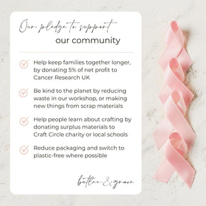 cancer awareness wristband pink charity uk