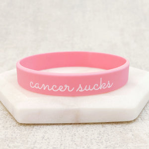 cancer awareness wristband pink gift awareness