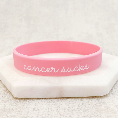 cancer awareness wristband pink gift awareness