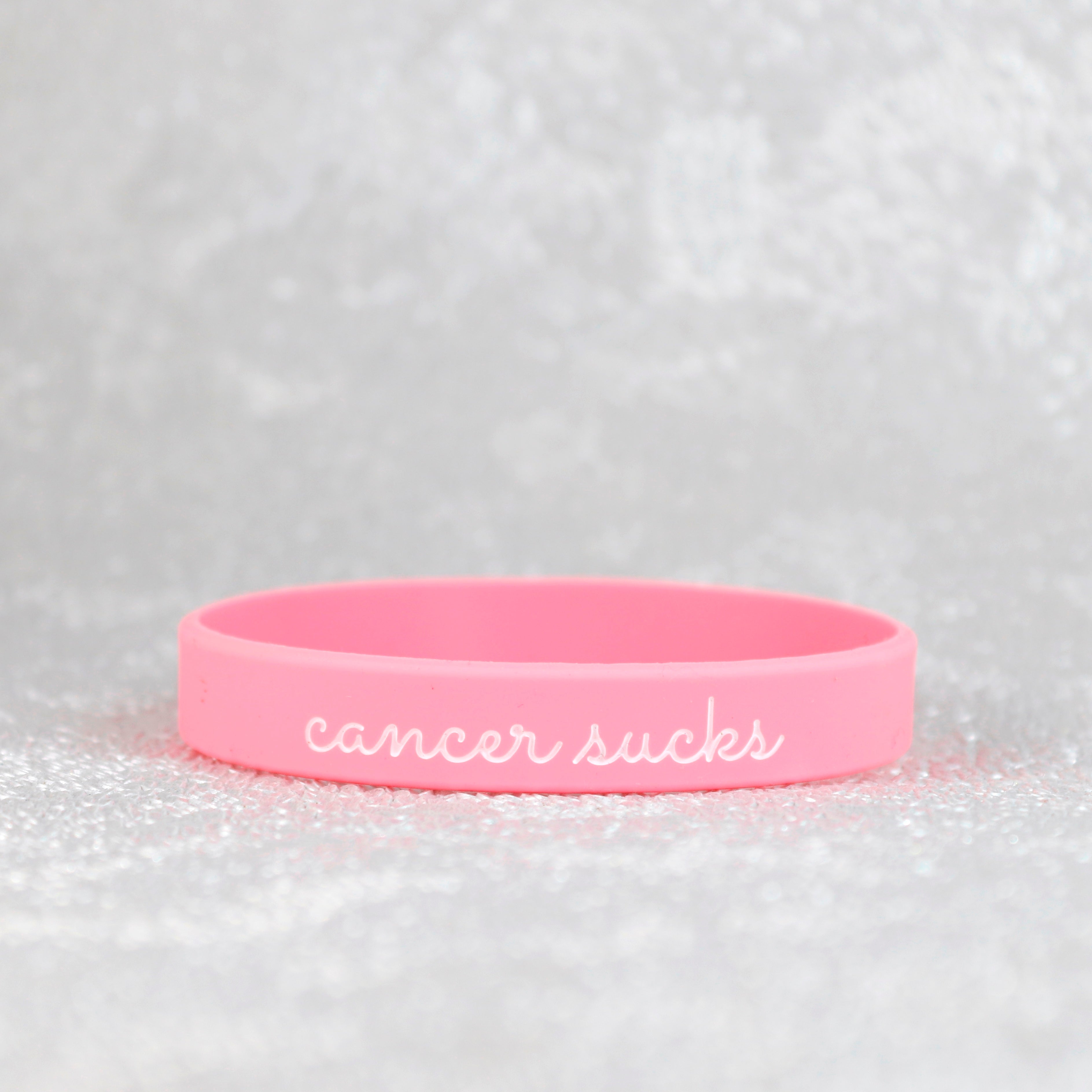 cancer awareness wristband pink ladies breast