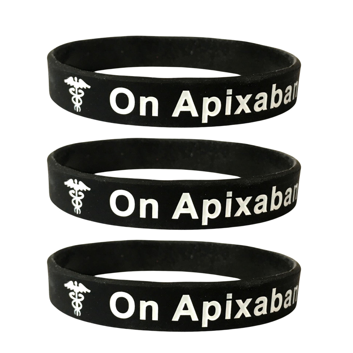 casual apixaban wristband set