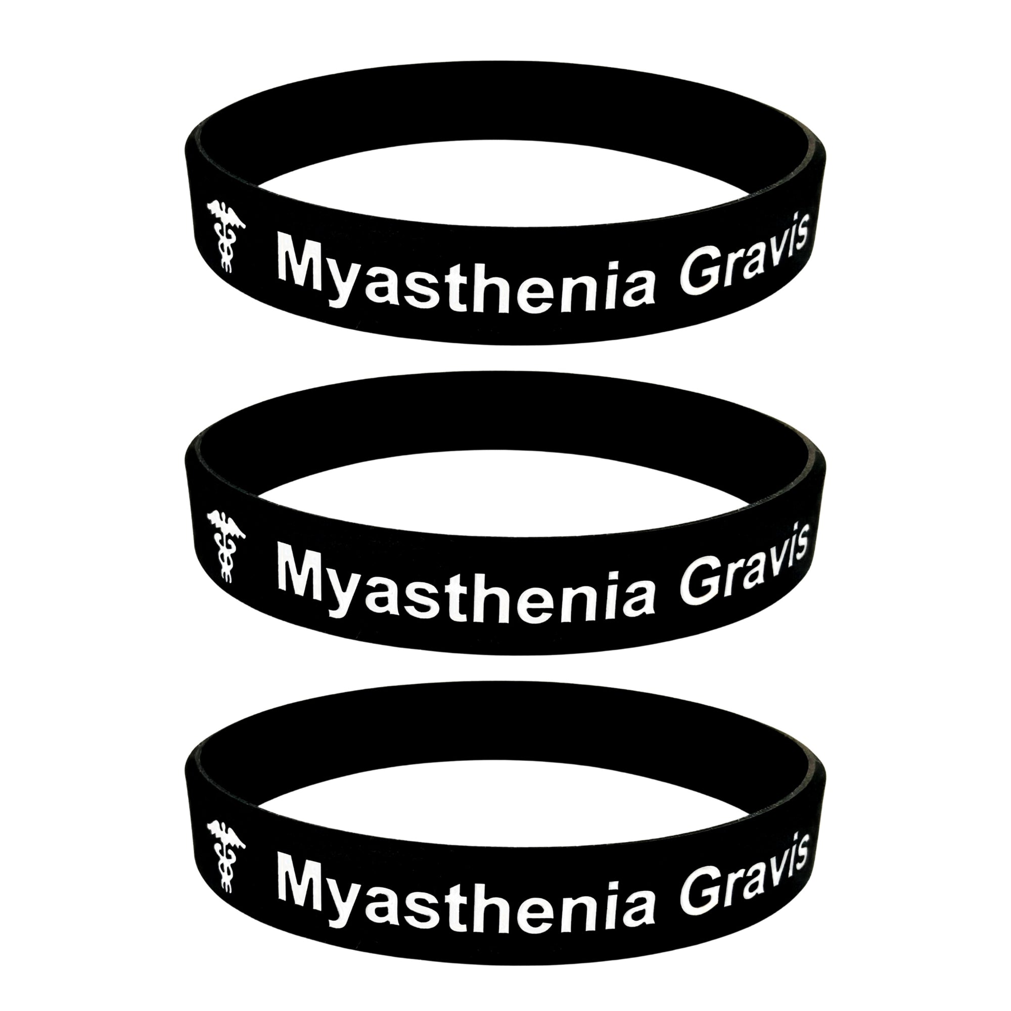 casual myasthenia gravis wristband set