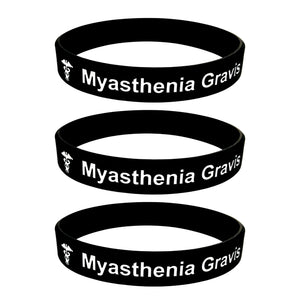 casual myasthenia gravis wristband set