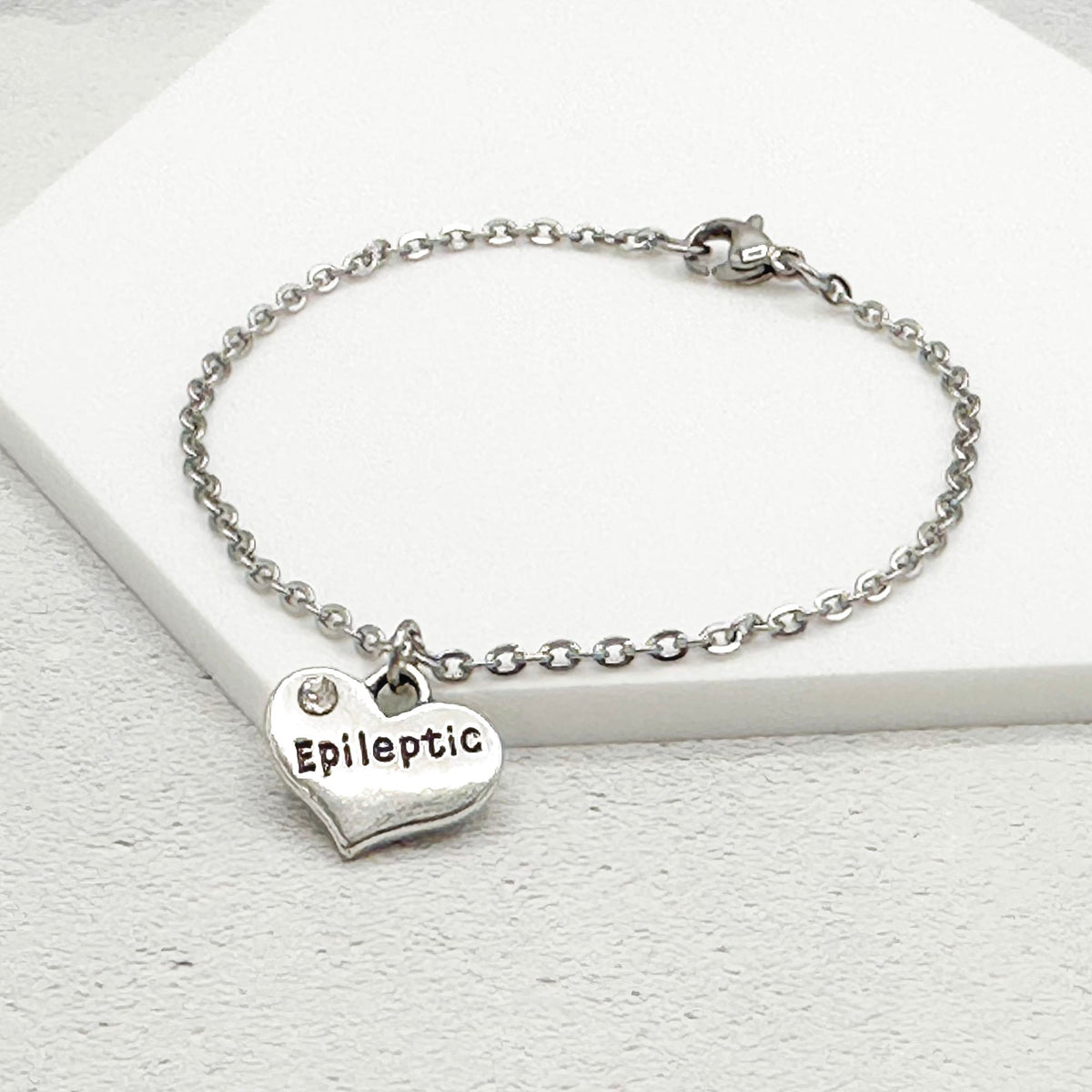 charm bracelet for ladies epileptic medical alert