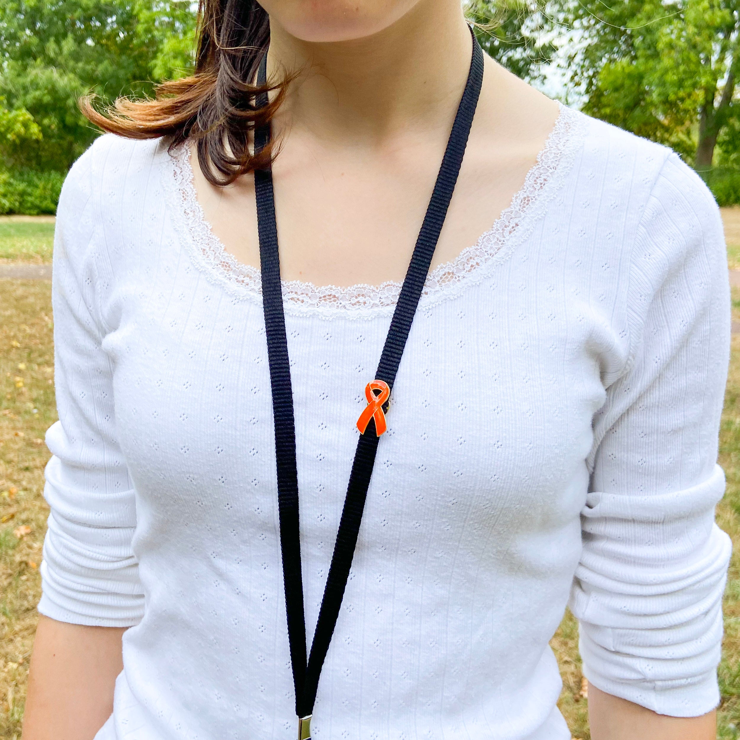 copd awareness ribbon pin support uk