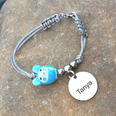 cute personalised bracelet for girls kawaii bead
