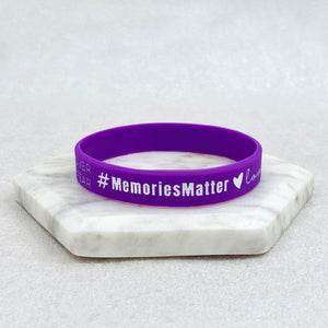 dementia awareness wristband silicone bracelet