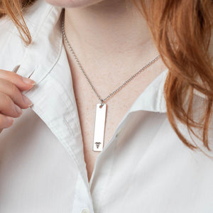 diabetes awareness necklace for her women