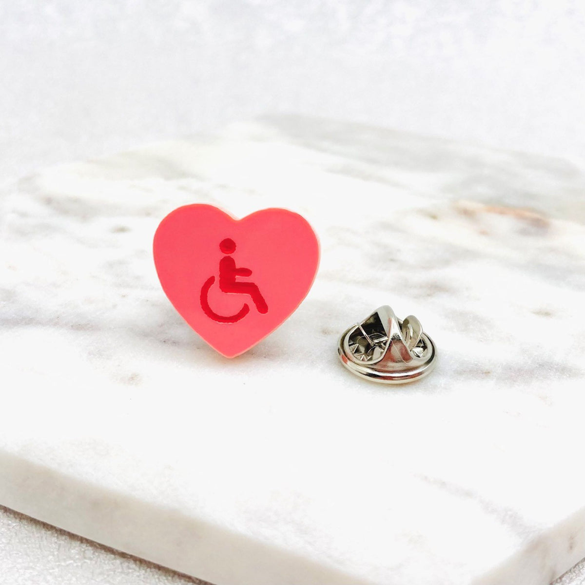 disability awareness pin handicapped