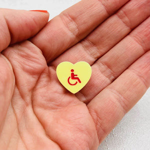 disability awareness pin handmade pins