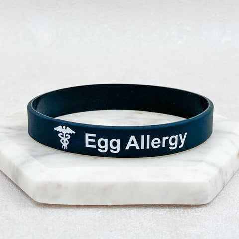 egg allergy wristband allergic to eggs