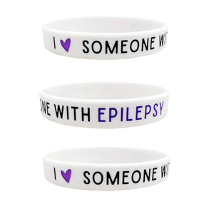 epilepsy love wristband mum dad uk