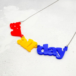 gay pride necklace lgbt gift