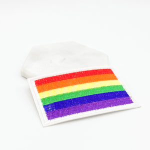 gay pride sew on patch lgbtqia support